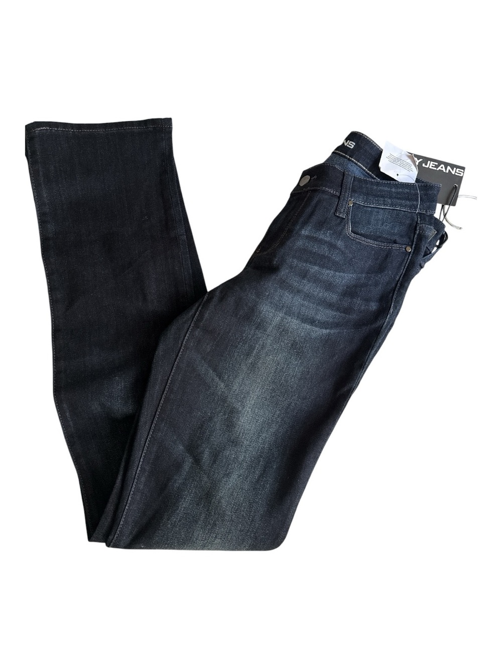DKNY Jeans Curvy Skinny Low Rise Dark Wash Jeans NWT Size 6 - Picture 7 of 8
